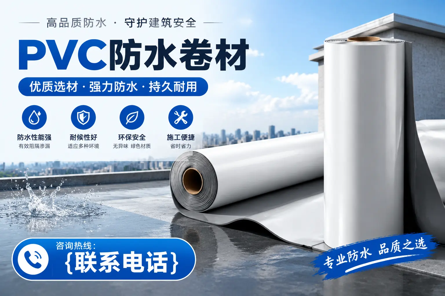 PVC防水卷材的选购技巧与注意事项，助您在鞍山找到合适产品